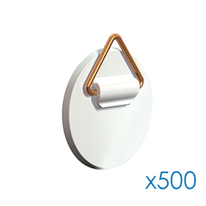 Attache autocollante 32 mm par 500 - accrochage tableau dibond alu plexi - Artiteq